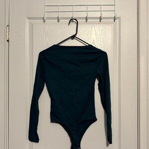 Abercrombie & Fitch Women's Green and Blue Bodysuit